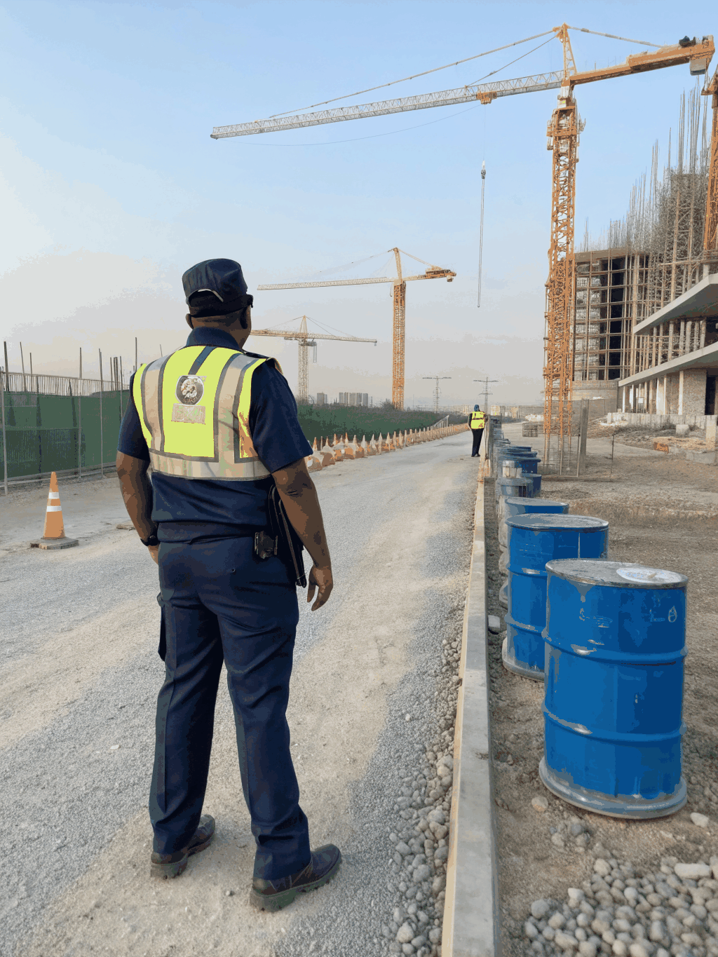 Field patrol unit on site inspection