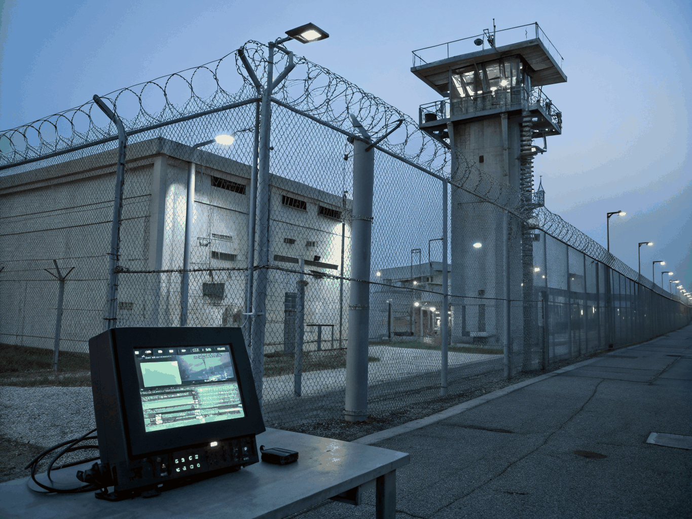 A high-security perimeter monitored by Hyrly professionals with advanced surveillance
